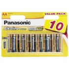 Батарейка PANASONIC LR06 Alkaline Power * 10 (LR6REB/10BW) U0200122